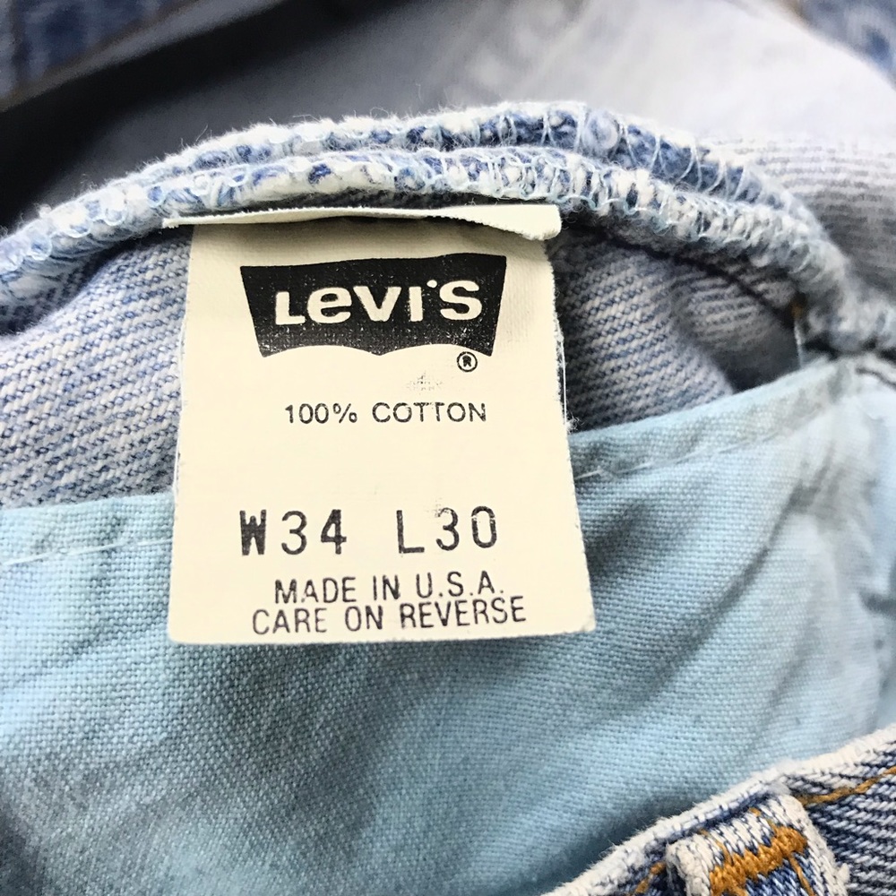 VINTAGE LEVI’S 501 CLASSIC HIGH RISE BUTTON FLY - Picture 7 of 8
